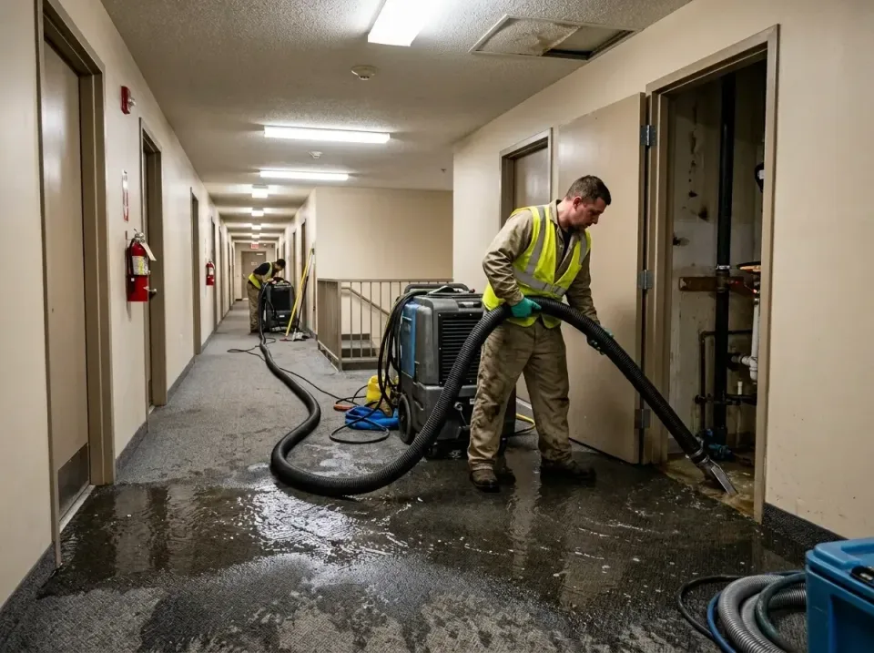 multi-unit-apartment-hallway-f-005 — frequently asked questions, Emergency Burst Pipe Water Extraction & Removal in St. Ann,…